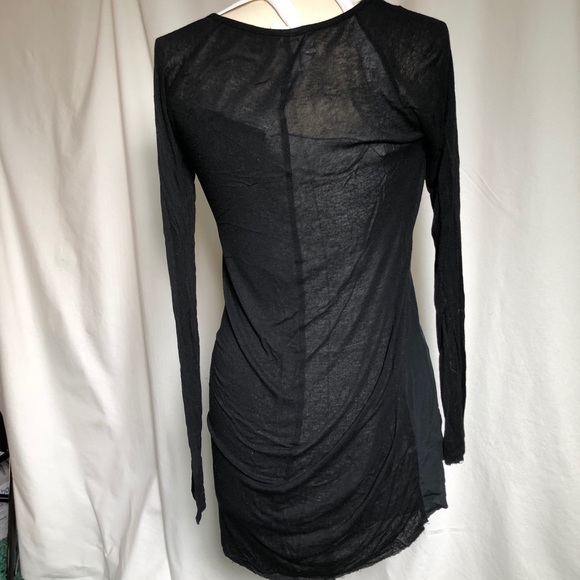 Black long sleeve tunic - Picture 2 of 2